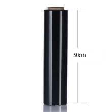 50cm Shanghai Black Plastic Packaging Power Stretch Film